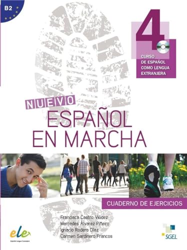 Nuevo Español en marcha 4 ejercicios + CD: Curso de Espanol Como Lengua Extranjera (Nuevo Espanol en Marcha) von S.G.E.L.
